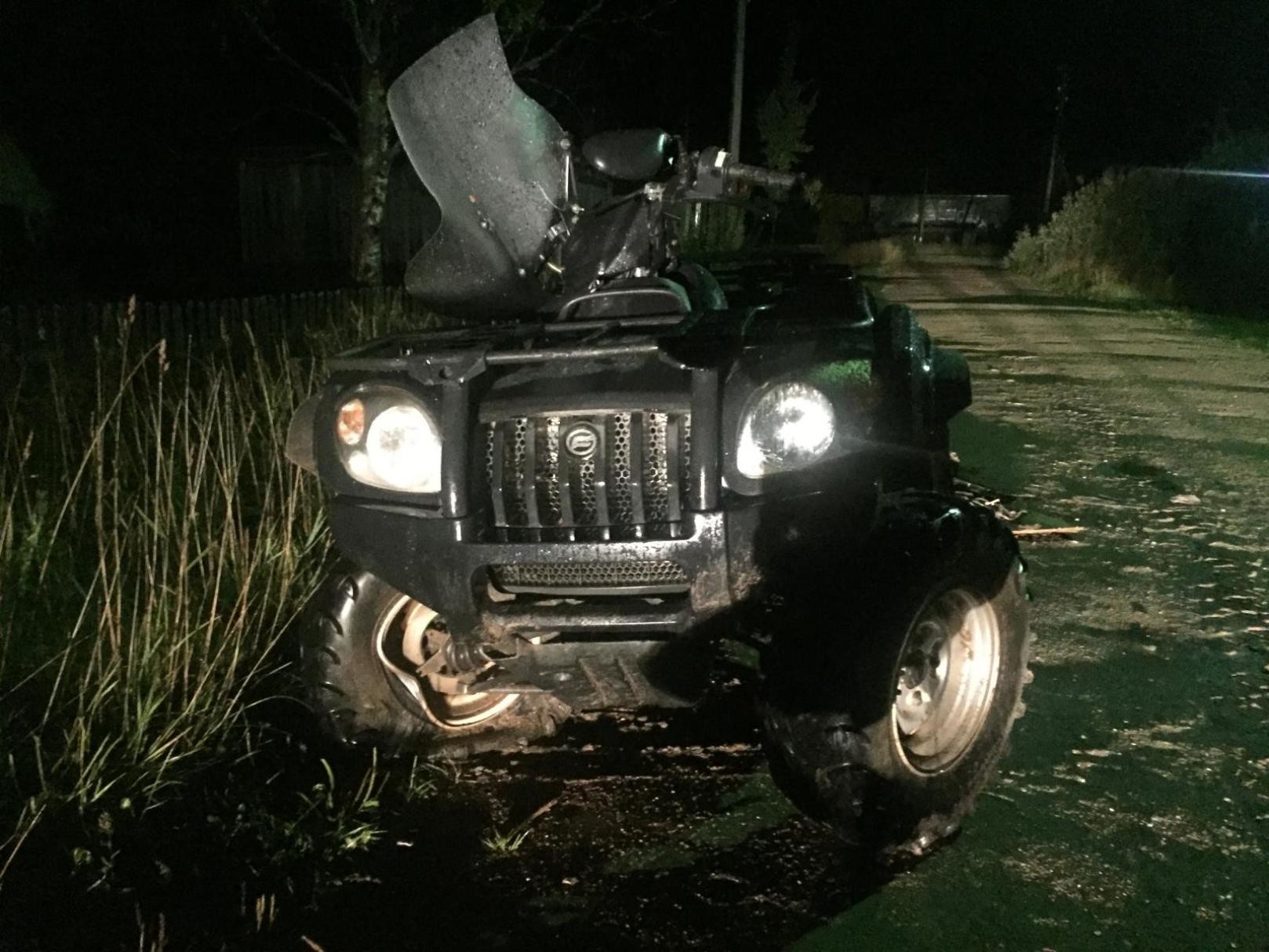 В результате ДТП с квадрациклом в Котласском районе пострадал пассажир
